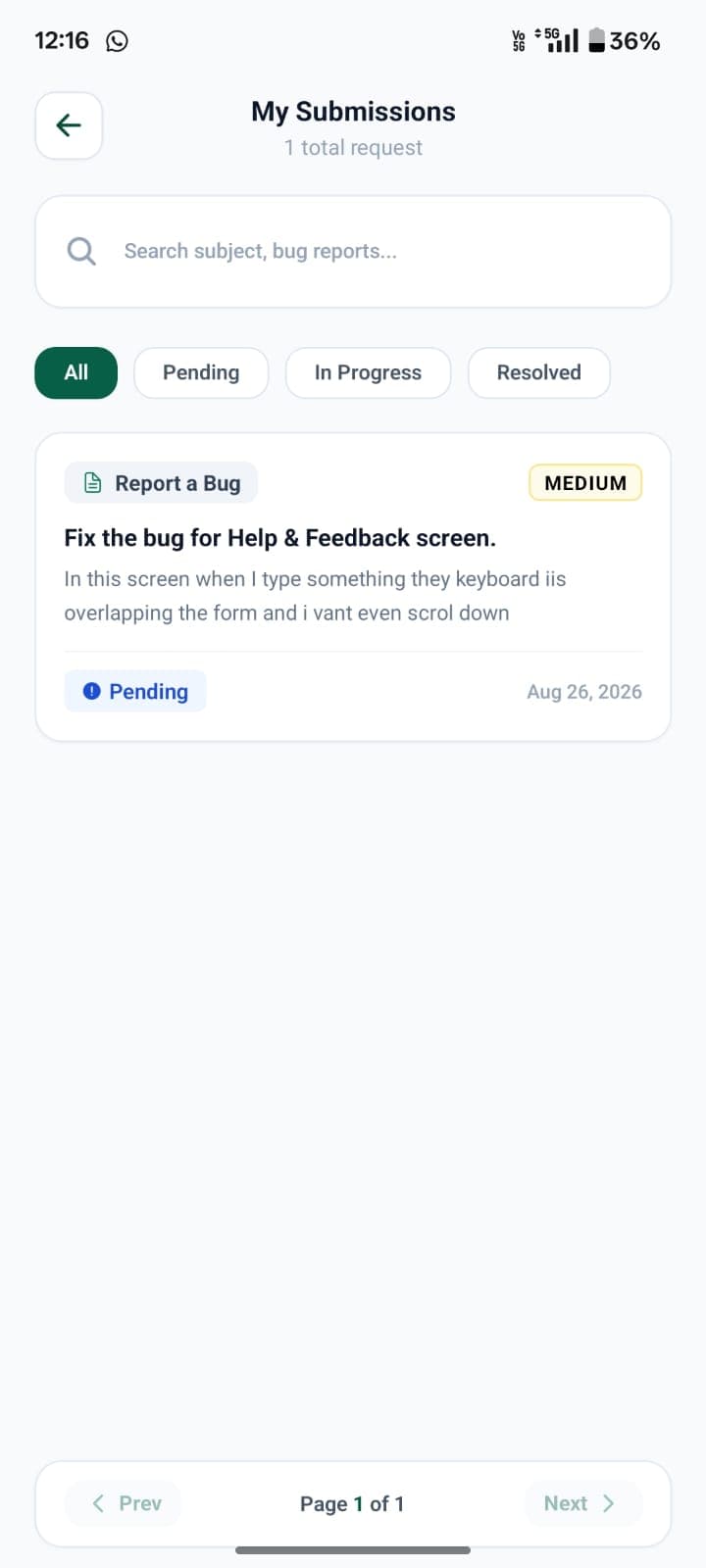 FinTrack personal finance app screenshot 27