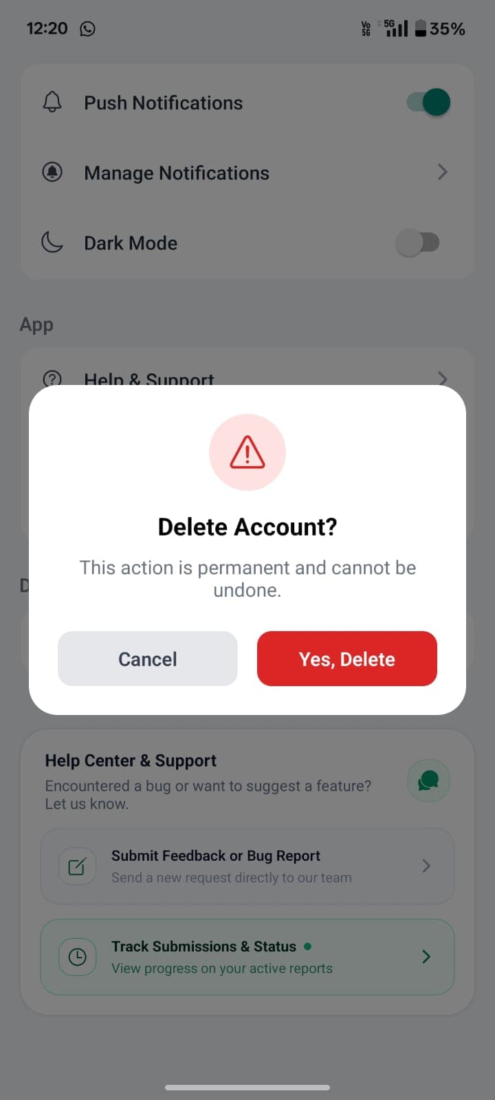 FinTrack personal finance app screenshot 61