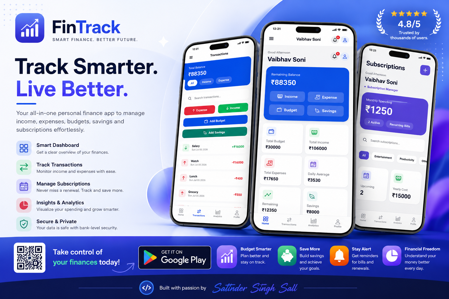 FinTrack Poster